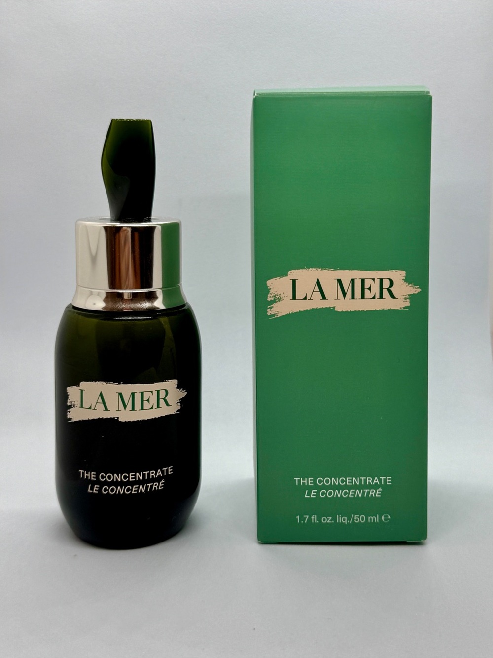 LA MER The Concentrate Face Serum Empty Bottle